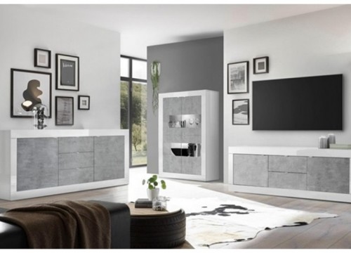 Σύνθεση σαλονιού συλλογής BASIC 4 BETON