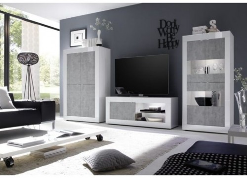 Σύνθεση σαλονιού συλλογής BASIC BETON
