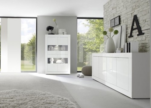 Σύνθετο σαλονιού BASIC 2 ΛΕΥΚΟ