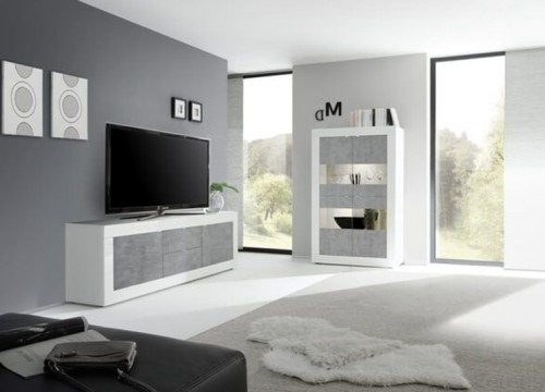 Σύνθετο σαλονιού BASIC 3 BETON