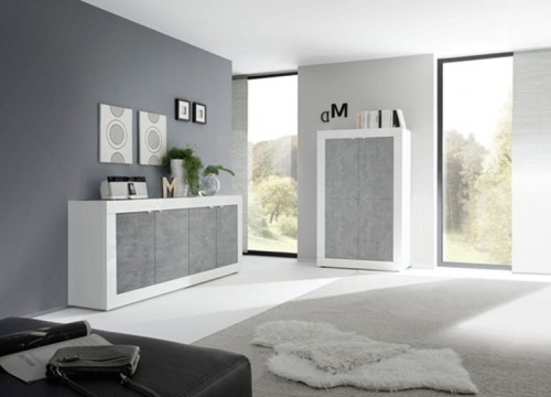 Σύνθετο σαλονιού BASIC 5 BETON