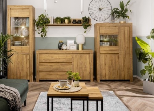 Σύνθετο σαλονιού HOLTEN χρώμα δρυός