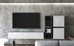 Σύνθετο σαλονιού KWADRO 250 μαύρο , λευκό-Μαύρο- μαύρο ,λευκό Σύνθετο σαλονιού KWADRO 250 μαύρο , λευκό-Μαύρο- μαύρο ,λευκό