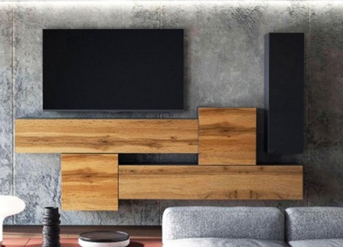 Σύνθετο σαλονιού KWADRO 250/1 μαύρο ,WOTAN - Μαύρο