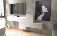 Σύνθετο σαλονιού KWADRO 265 Λευκό Σύνθετο σαλονιού KWADRO 265 Λευκό