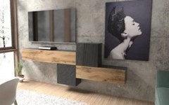 Σύνθετο σαλονιού KWADRO 265 Μαύρο - μαύρο,WOTAN Σύνθετο σαλονιού KWADRO 265 Μαύρο - μαύρο,WOTAN