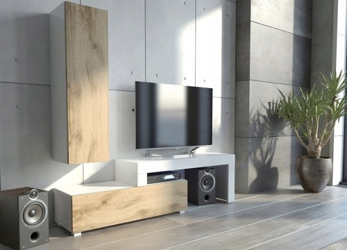 Σύνθετο σαλονιου MILANO 108-200 Λευκό - WOTAN