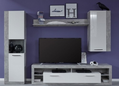 Σύνθετο σαλονιού ROCK 6 Γκρι