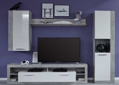 Σύνθετο σαλονιού ROCK 6 Γκρι