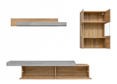 Μικρό σύνθετο σαλονιού CONCRET