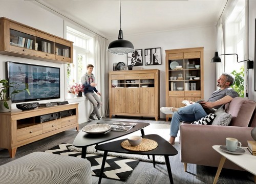 Μεγάλο σύνθετο σαλονιού BERGEN