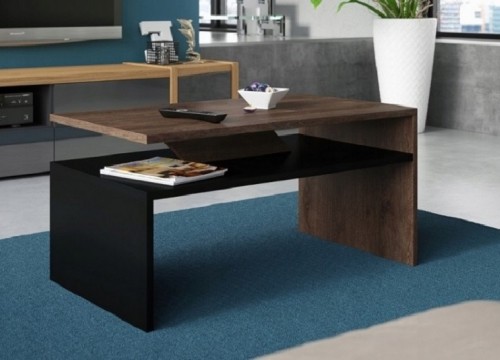 Τραπεζάκι σαλονιού PRIMA Kαφέ - Mαύρο Τραπεζάκι σαλονιού PRIMA Kαφέ - Mαύρο