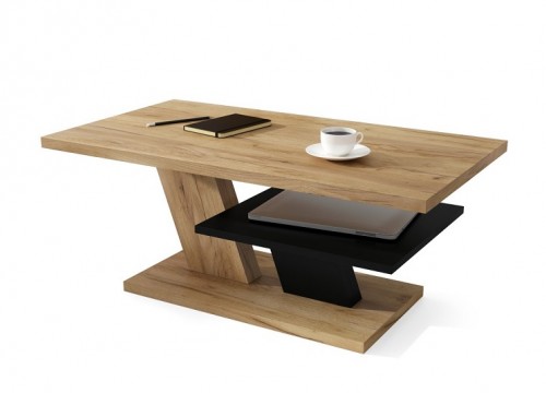 Τραπεζάκι σαλονιού CLIFF Craft Zloty -Μαύρο  Τραπεζάκι σαλονιού CLIFF Craft Zloty -Μαύρο