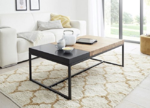 Τραπεζάκι σαλονιού LUBAO 58385AS με συρτάρι