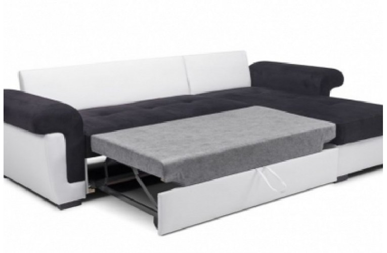 Καναπές γωνία με κρεβάτι MILANO 265Χ159χ84