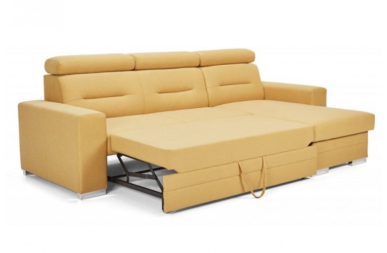 Καναπές γωνια κρεβατι TEGGY 265Χ163Χ90
