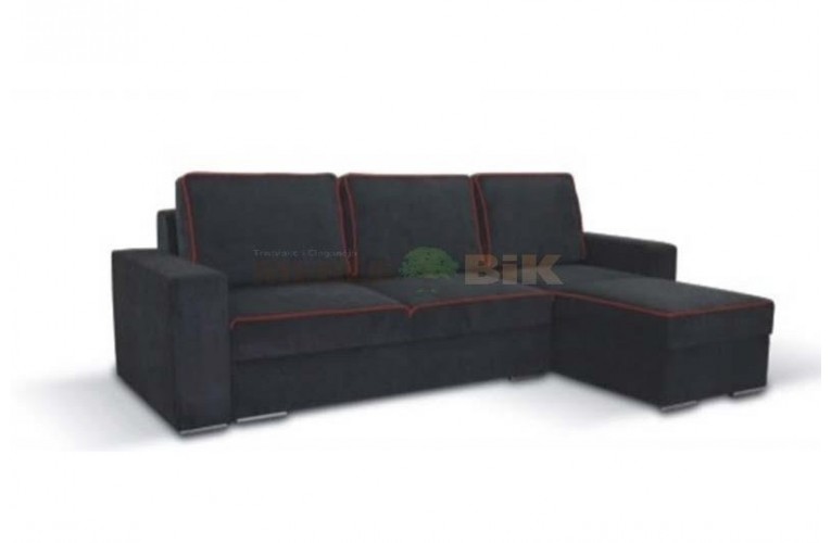 Καναπές γωνία με κρεβάτι DAKOTA 260Χ170χ90 